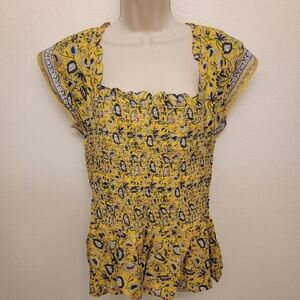 Jennifer & Grace Ruffle Sleeve Blouse